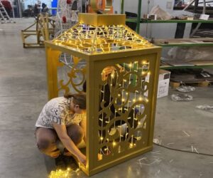 Изготовление декоративных фонарей из металла в Ростове